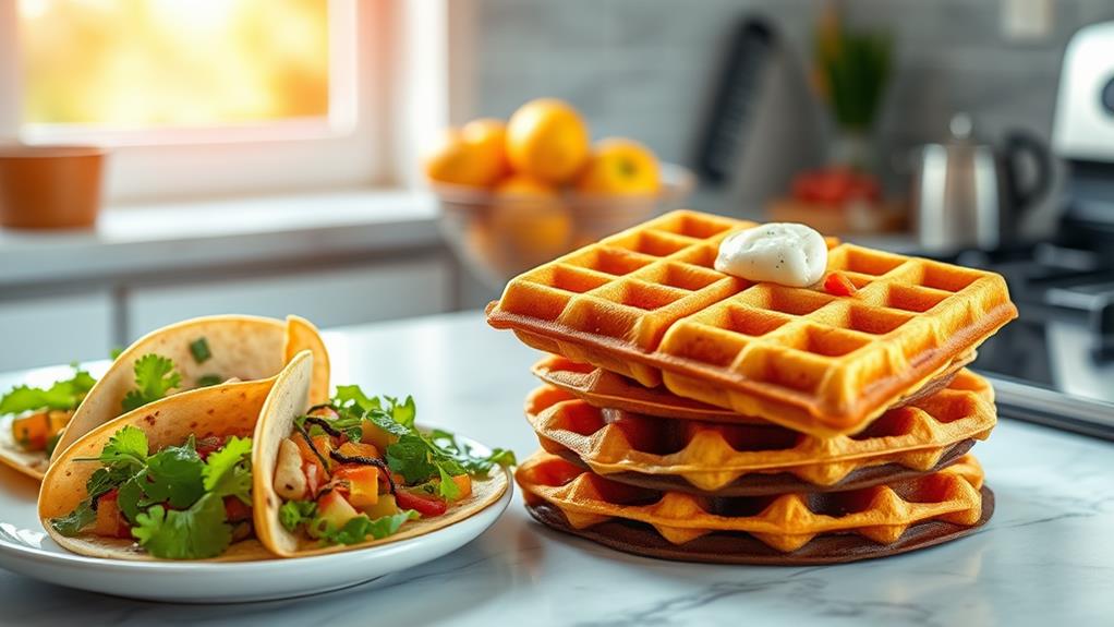 breakfast favorites waffles tortillas