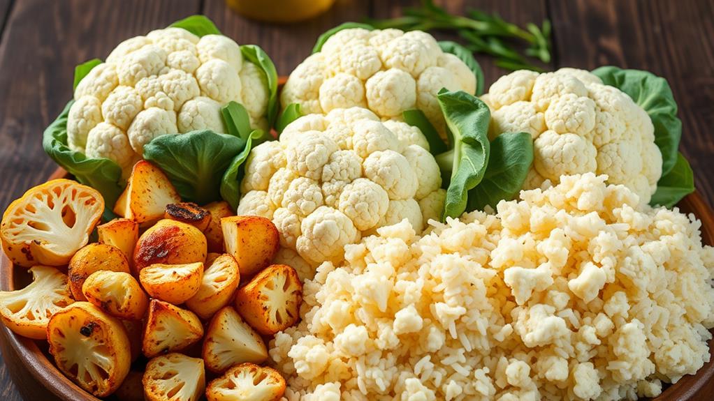 culinary adaptability of cauliflower