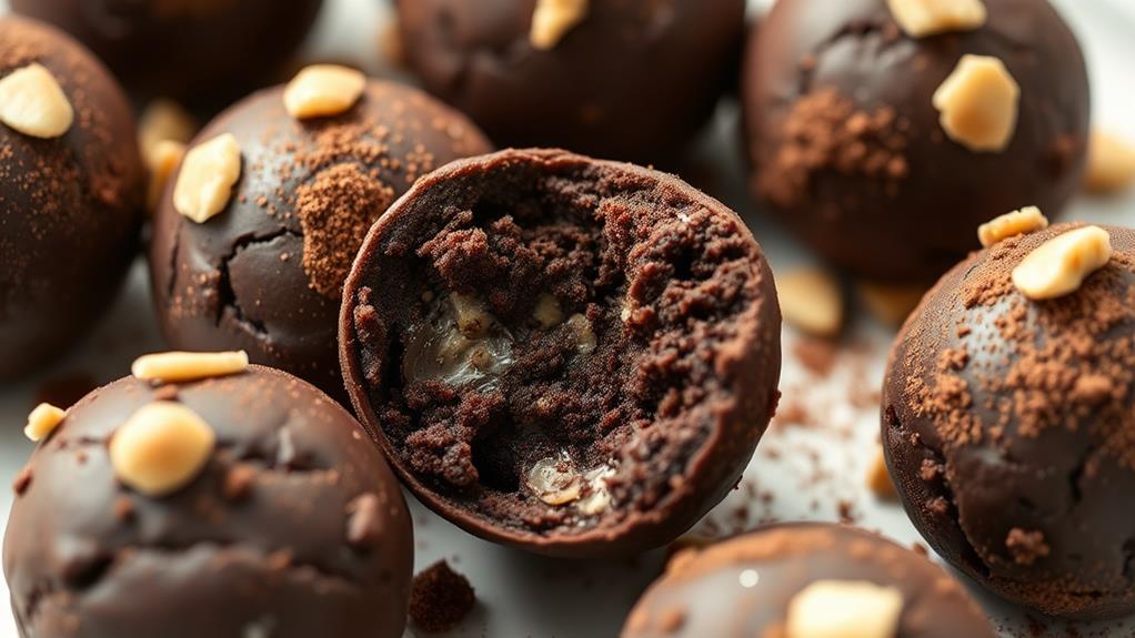 decadent chocolate dessert bites