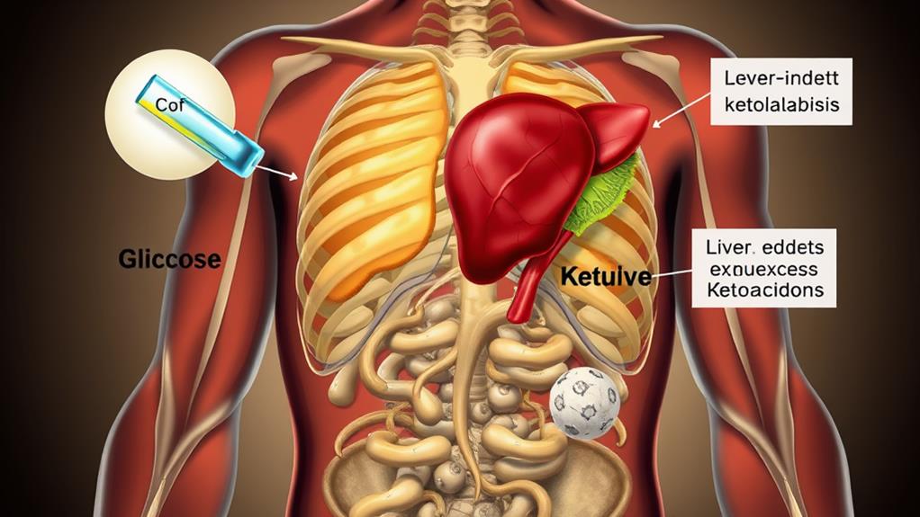 diabetic insulin deficiency causes