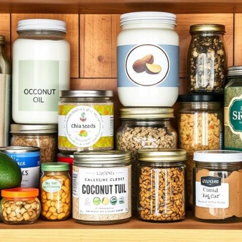 essential keto pantry items