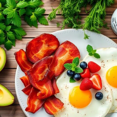 low carb morning meal ideas