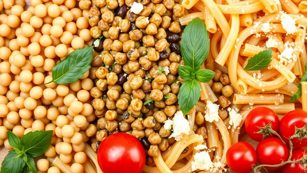 protein enriched pasta choices