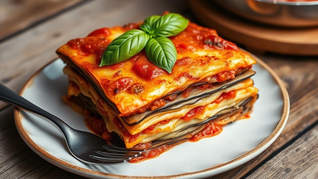 vegetarian eggplant lasagna recipe