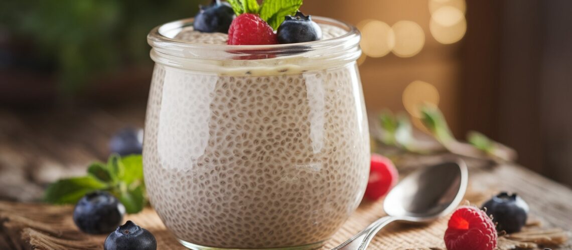 Keto Almond Milk Chia Seed Pudding Recipe