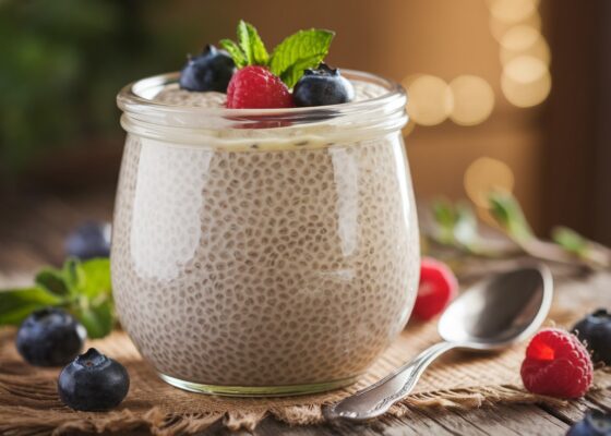 Keto Almond Milk Chia Seed Pudding Recipe