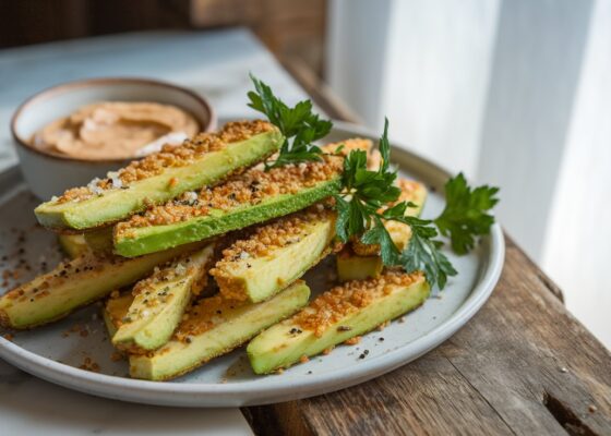 Baked Avocado Fries