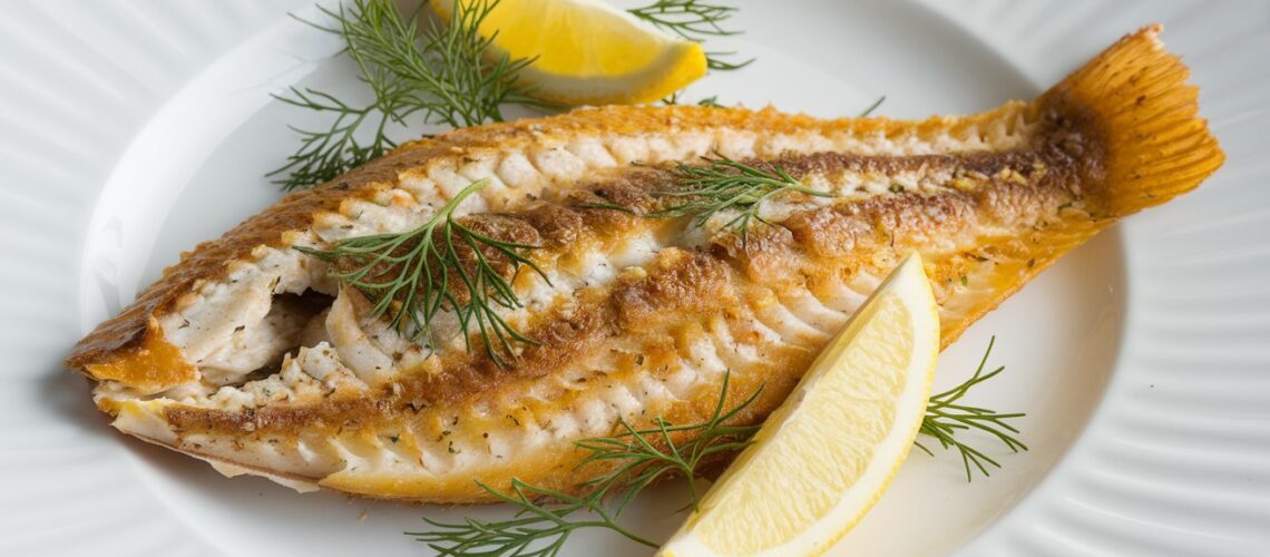 Baked Sole with Garlic Butter