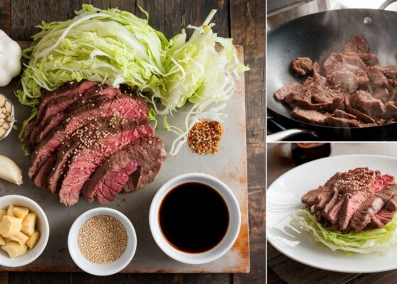 Beef Cabbage Stir-Fry