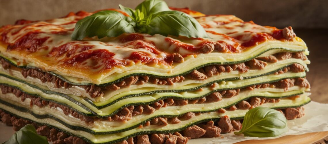 Beef Zucchini Lasagna