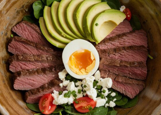 Beef and Avocado Breakfast Bowl