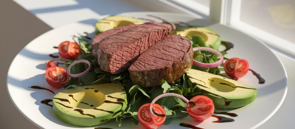 Beef and Avocado Salad