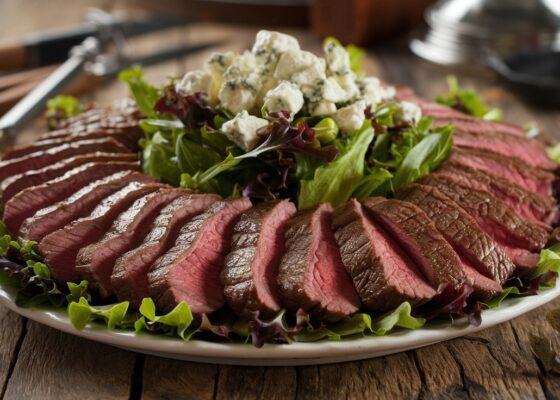 Beef and Blue Cheese Salad