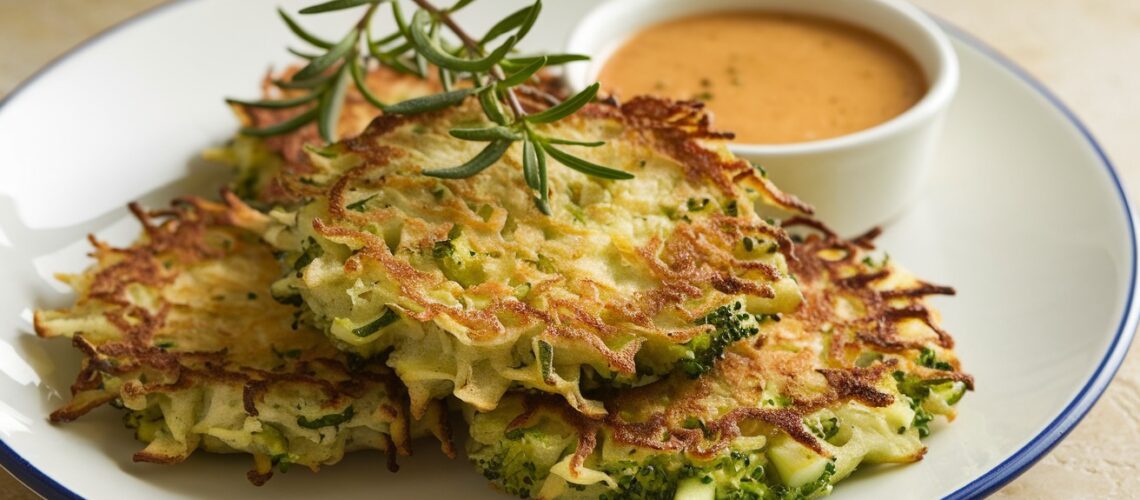 Broccoli & Zucchini Fritters