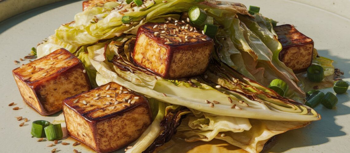 Cabbage Stir-Fry with Tofu