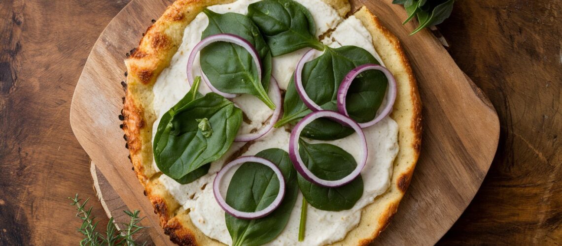 Cauliflower Crust Vegan Pizza