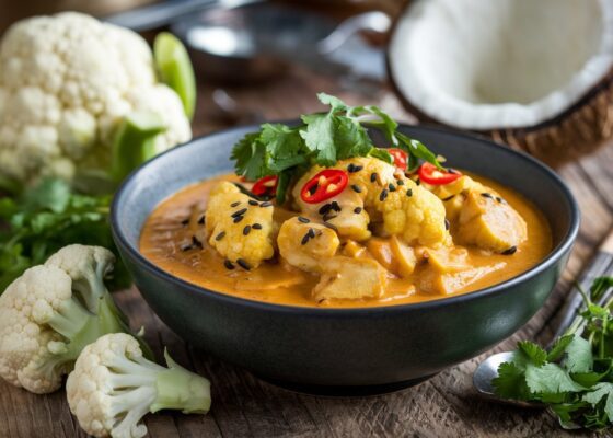 Cauliflower and Coconut Curry