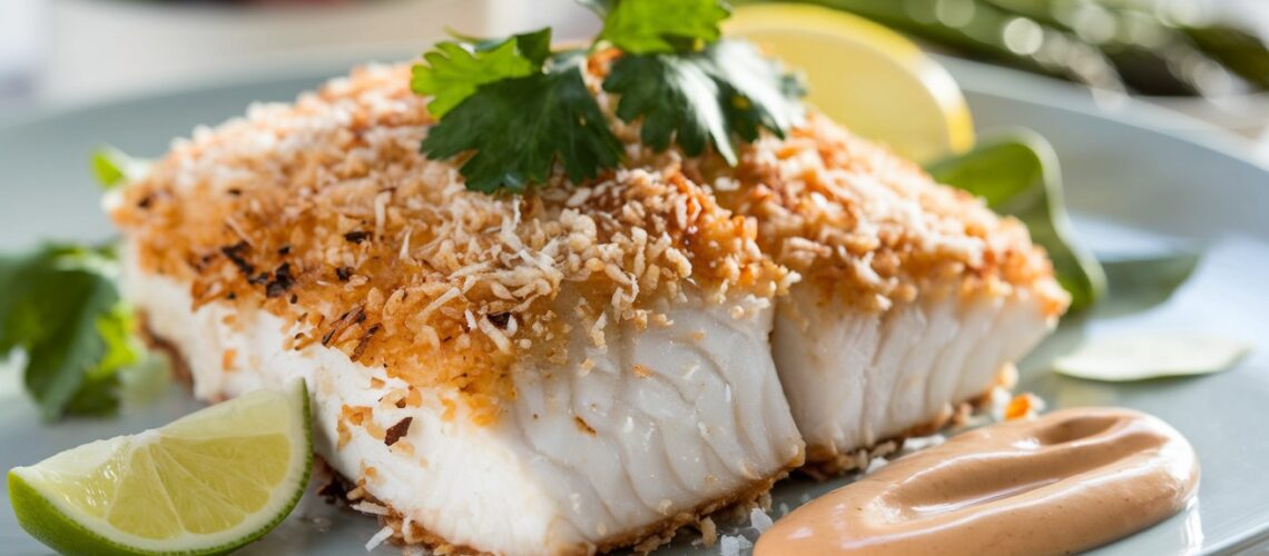 Coconut-Crusted MahiMahi