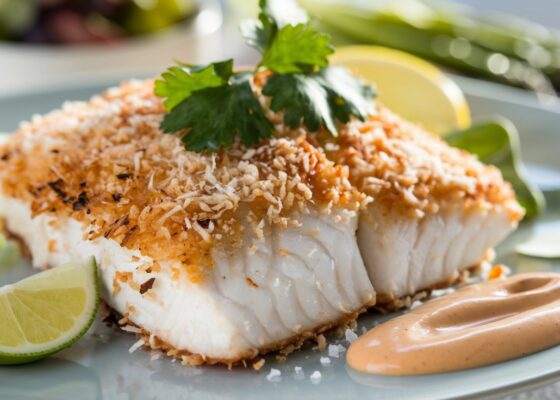 Coconut-Crusted MahiMahi