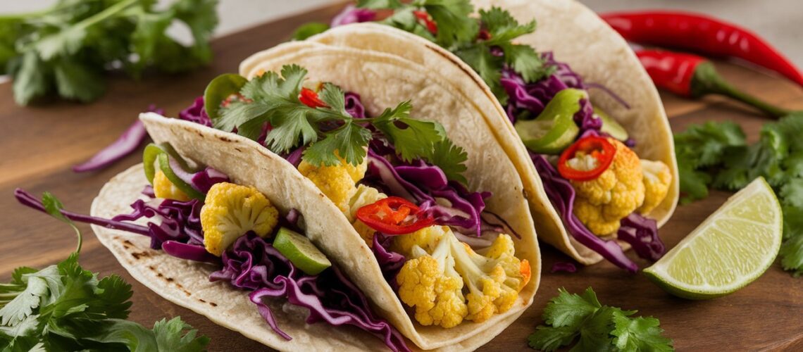 Coconut Cauliflower Tacos