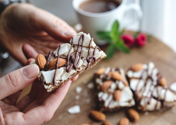 Coconut and Almond Keto Bars