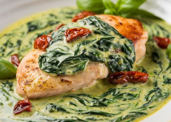 Creamy Spinach and Sundried Tomato Chicken