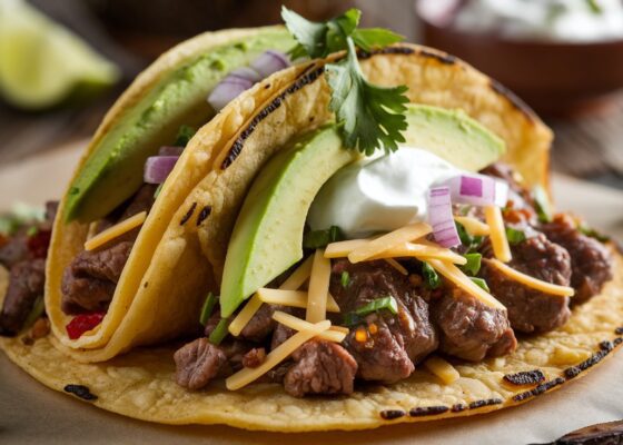 Crispy Beef Keto Tacos