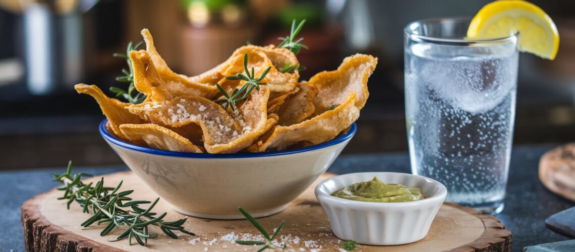 Crispy Chicken Skin Chips