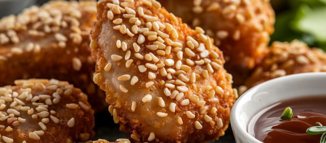 Crispy Sesame Chicken Bites