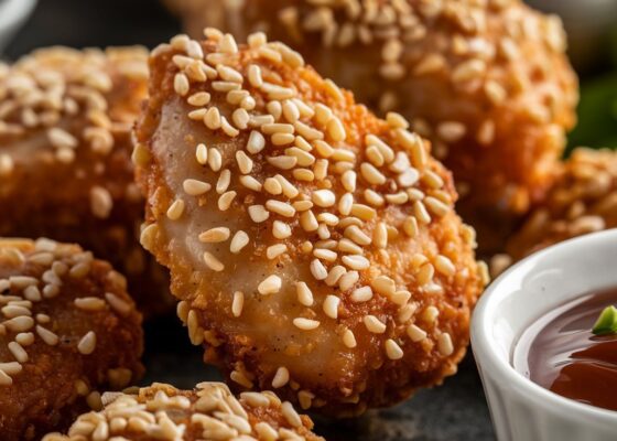 Crispy Sesame Chicken Bites