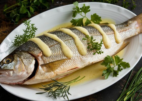 Crispy Skin Barramundi with Herb Butter