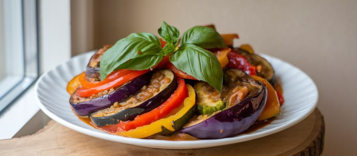 Eggplant & Bell Pepper Ratatouille