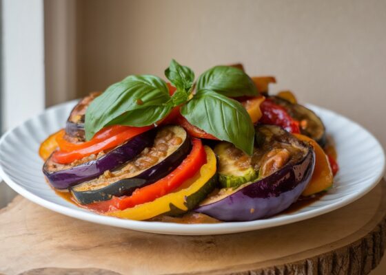 Eggplant & Bell Pepper Ratatouille