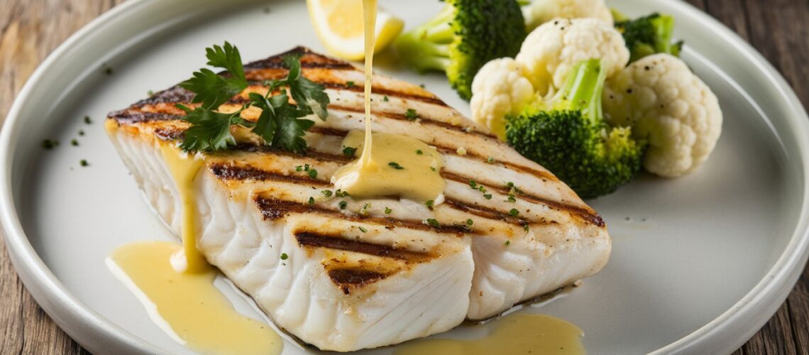 Grilled MahiMahi with Garlic Butter