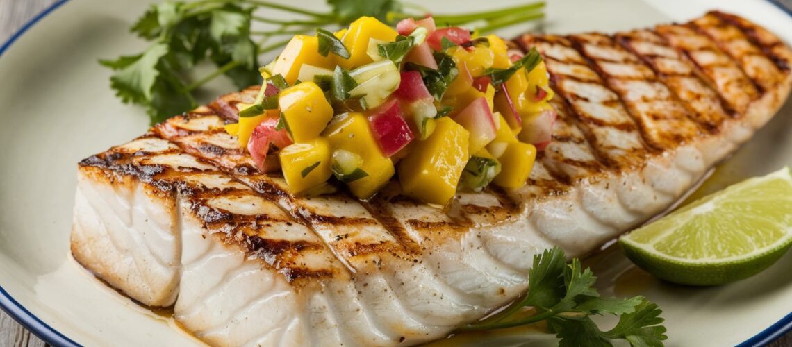 Grilled MahiMahi with Mango Salsa