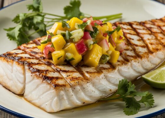 Grilled MahiMahi with Mango Salsa