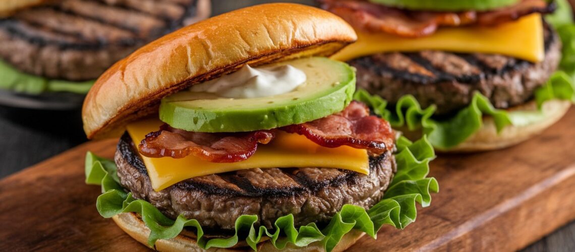 Grilled Portobello Mushroom Burgers