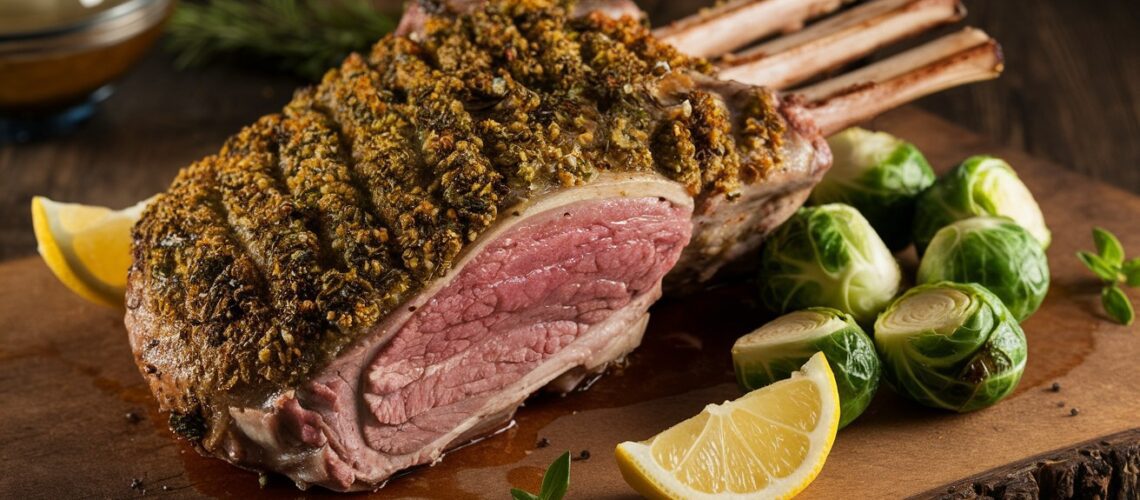 Herb-Crusted Rack of Lamb