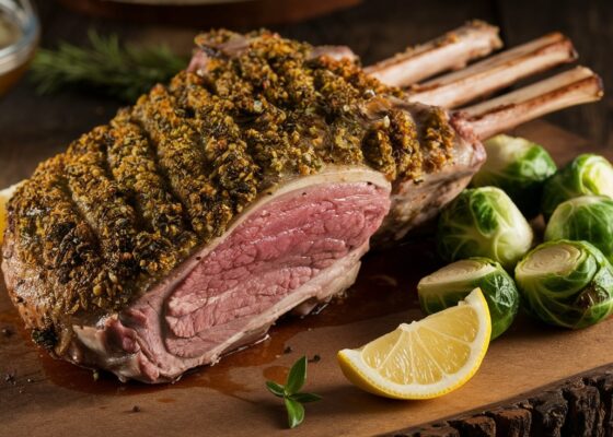 Herb-Crusted Rack of Lamb