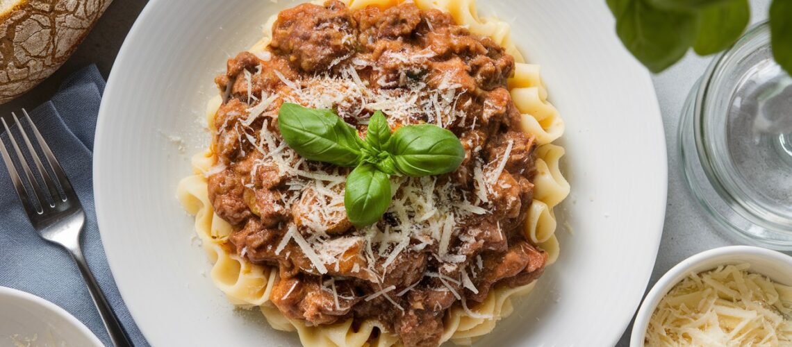 Keto Beef Bolognese