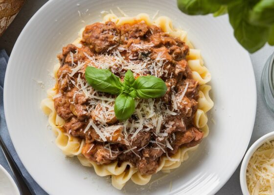 Keto Beef Bolognese