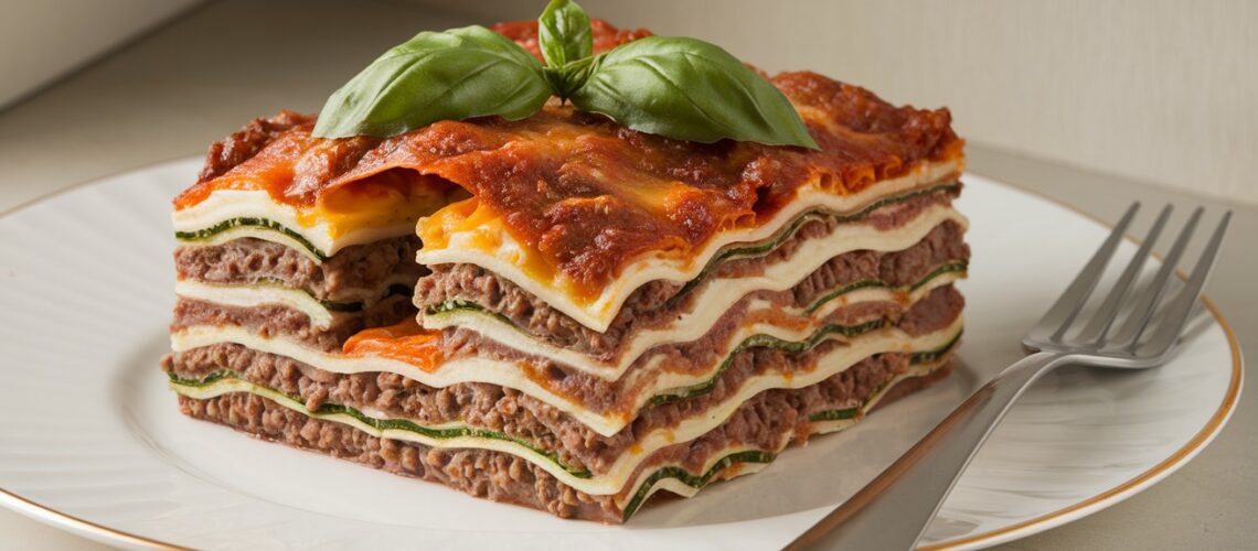 Keto Beef Lasagna