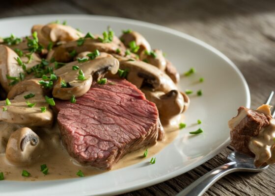 Keto Beef Stroganoff