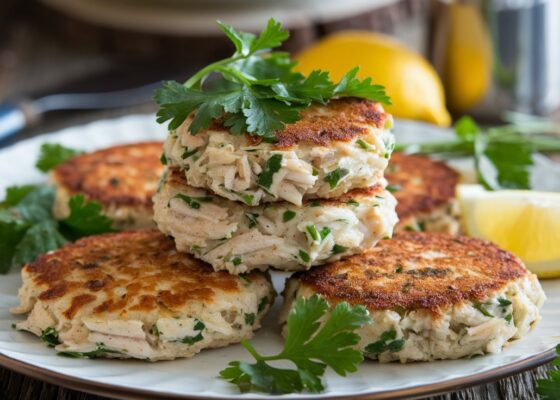 Keto Fish Cakes with Coconut Flour