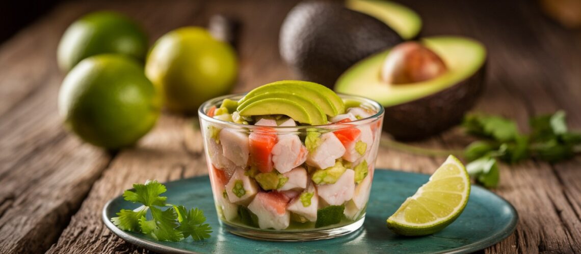 Keto Fish Ceviche with Avocado