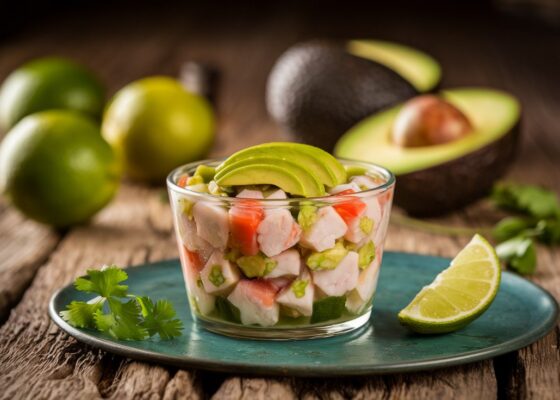 Keto Fish Ceviche with Avocado