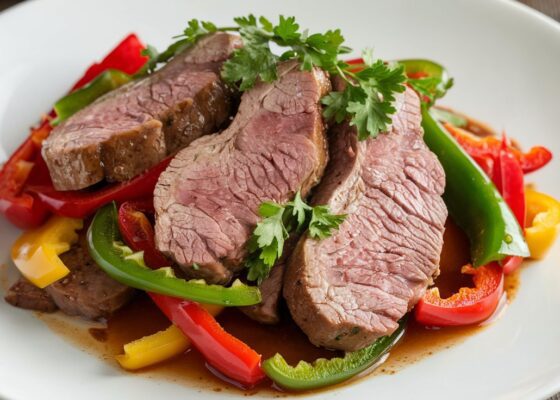 Keto Lamb Stir-Fry with Peppers