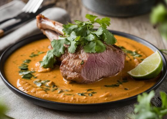 Keto Lamb and Coconut Curry