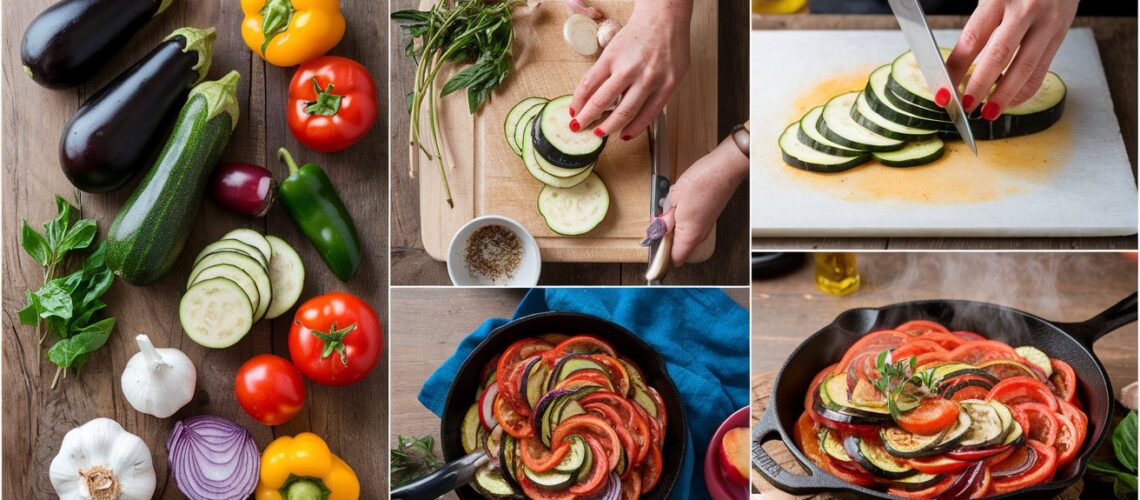 Keto Ratatouille with Eggplant & Zucchini