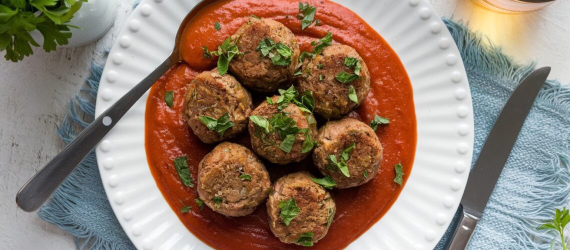 Lamb Meatballs in Tomato Sauce